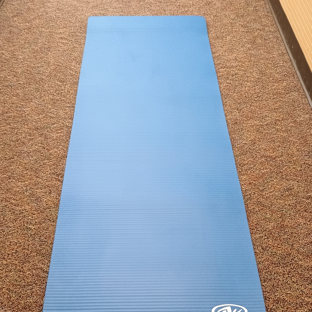 Athletic Works Blue Yoga Mat